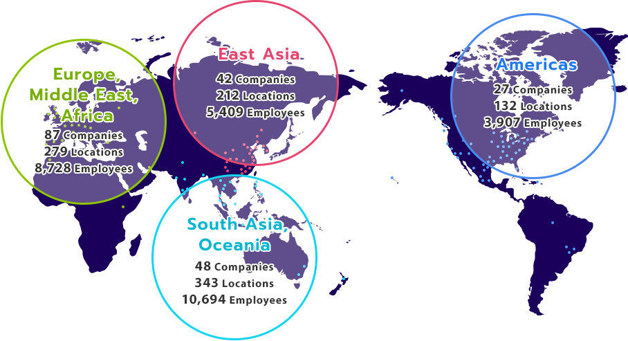 海外ネットワーク図